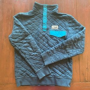 Patagonia 40th Anniversary Organic Cotton Quilt Snap-T Legacy Big Label